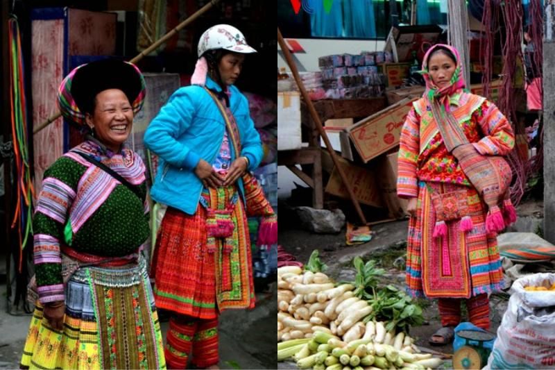 des tenues traditionnelles des ethnies minoritaires (source : amazingvietnam)