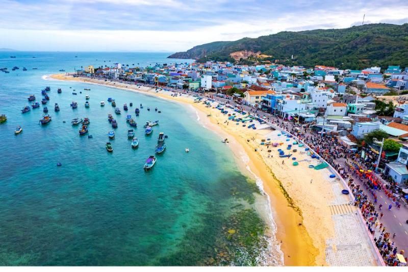 village de pêcheurs de Nhon Hai. Source : mia.vn