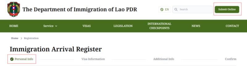 informations sur le passeport de laos