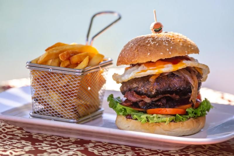 burgers et frites