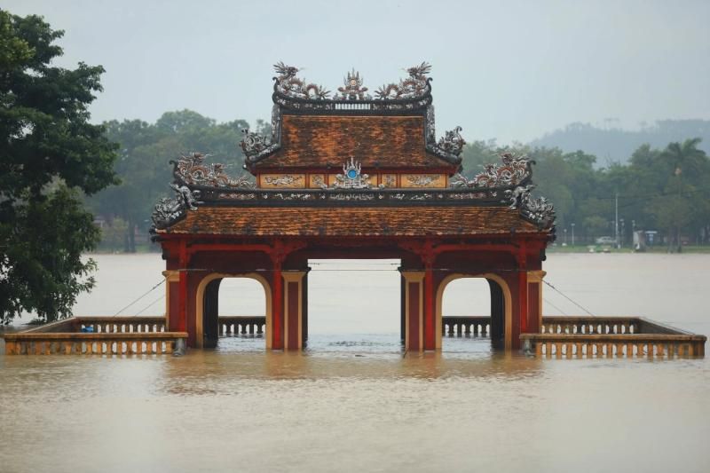 cité imperial dans l'inondation vietnam 2025