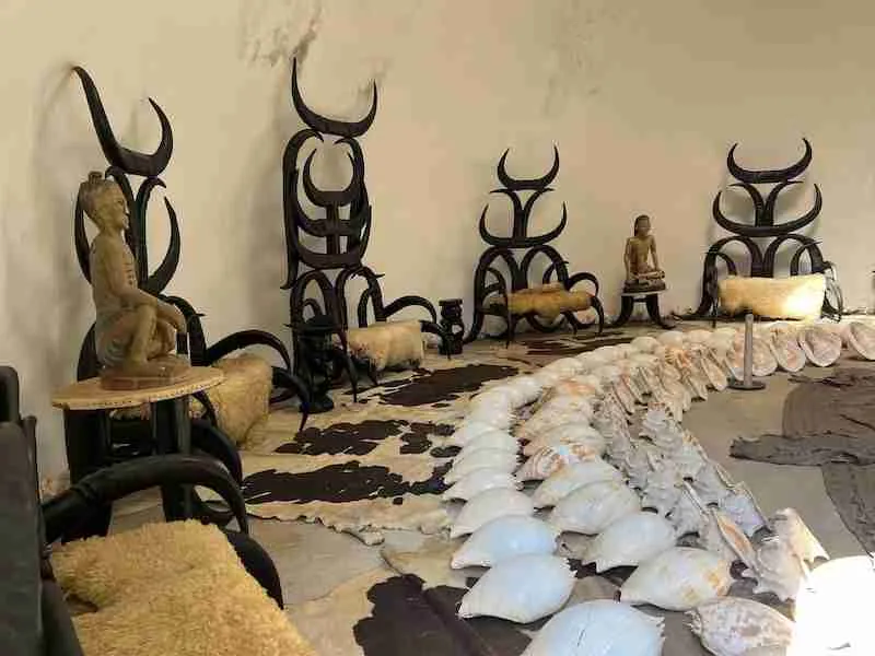 les objets dans le bann dam museum