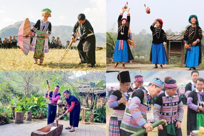 les festival du tet dans les montagnes du nord du vietnam
