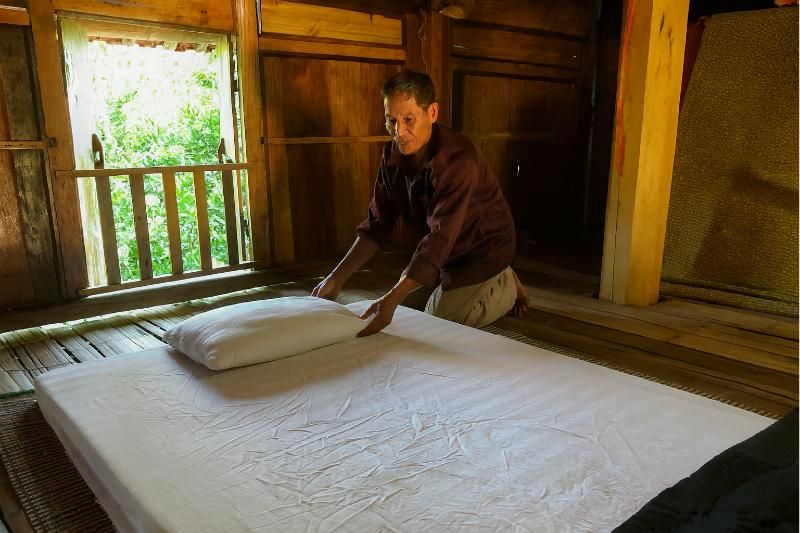 séjourner chez l'habitant au village d'ai (source : le journal de Lao Dong)