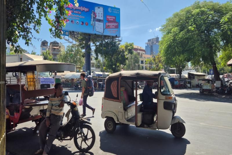 tuk tuk au Cambodge