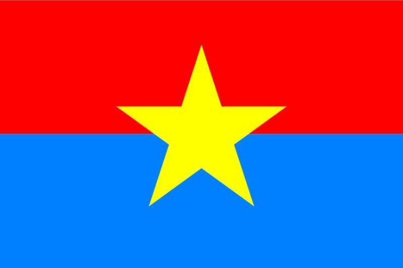 bandera del frente de liberación nacional de vietnam del sur fuente image.wikia.