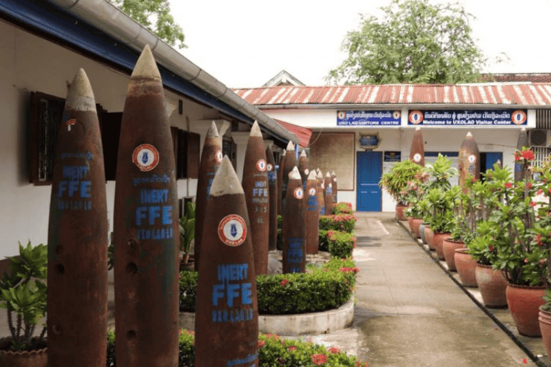 comprender la dolorosa historia en el museo UXO de Luang Prabang