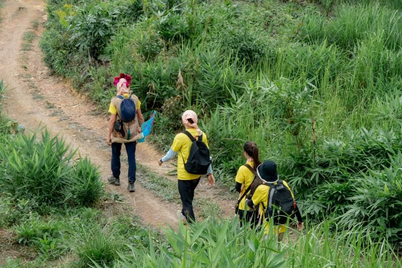 trekking dans le parc national - idee pour un tourisme durable