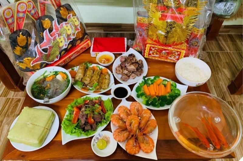 el culto a ong cong (genio de la tierra), y ong tao (dioses de la cocina)