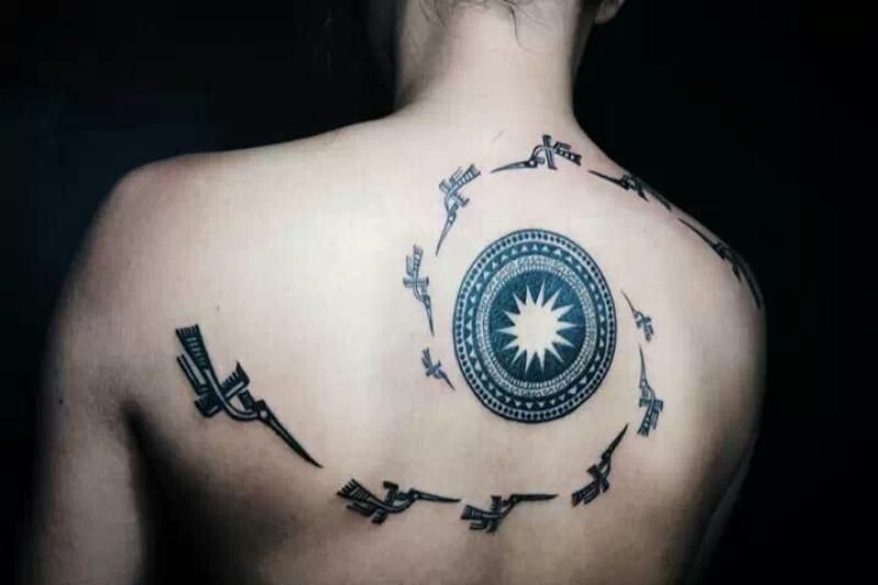 el tambor de bronce uno de los tatuajes Vietnam