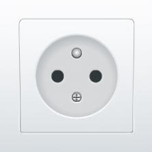 uno de los enchufes en Vietnam, enchufe tipo c, compatible