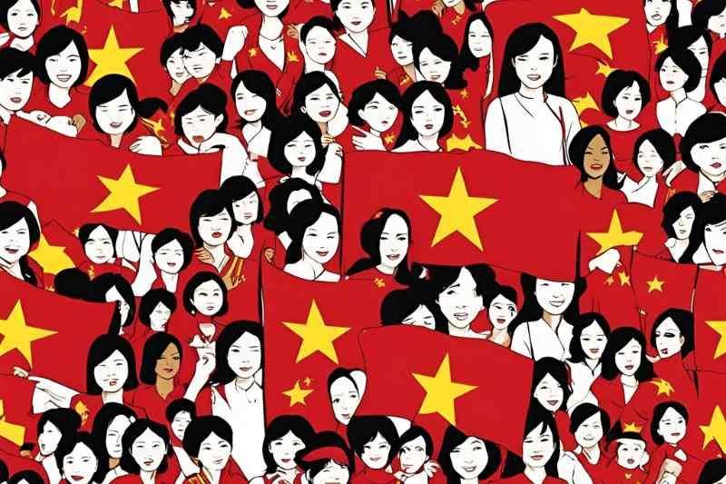 imagen ia de la bandera de Vietnam