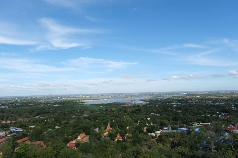 oudong una vez en la cima