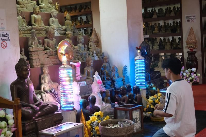 santuario dedicado a buda shakyamuni