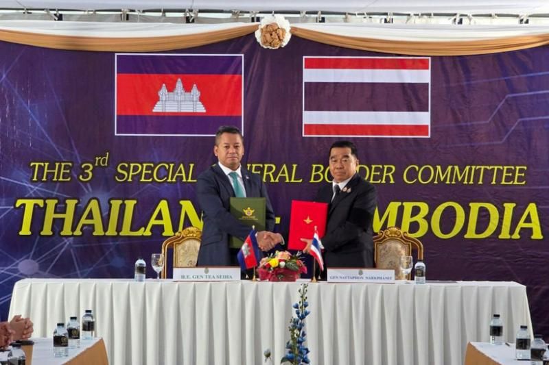 thaïlande et cambodge signent un nouvel accord de cessez-le-feu (1)