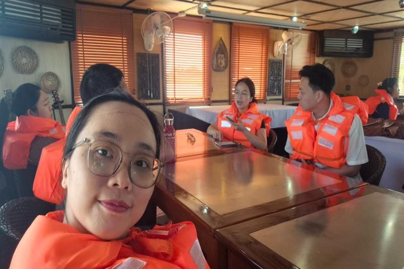 Sécurité et organisation à bord sont toujours assurées sur la croisiere Mekong