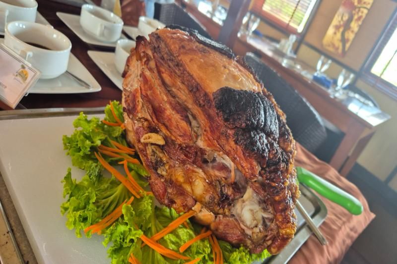 les repas sur la crosière sont délicieux et variés