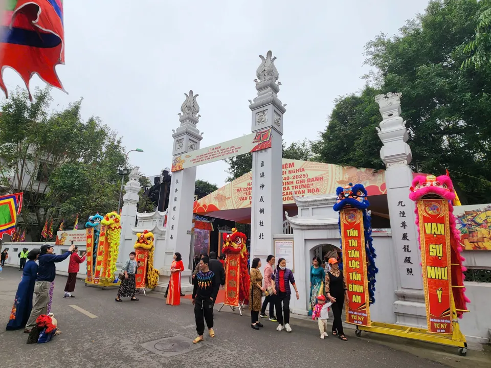 hai bà trưng festival (hanoi times) sœurs Trung