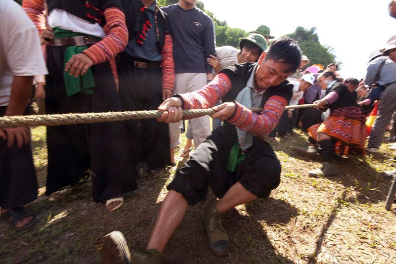 kéo co el jeugo durante el ano nuevo hmong fuent revista de la educacion en vietnam