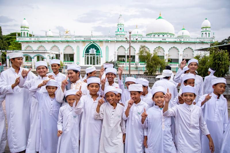 la communauté cham musulmane dans la province d’an giang - source le journal de dan toc mien nui (1)