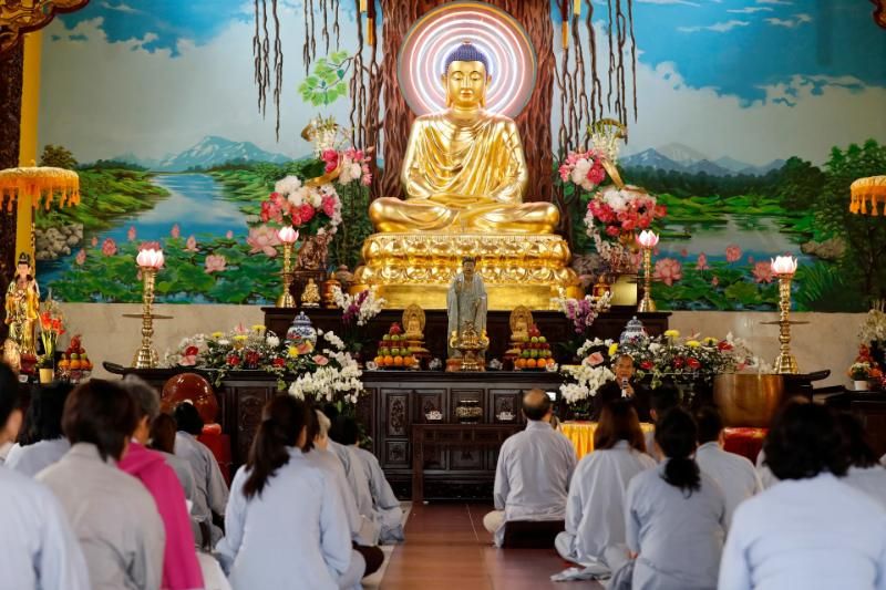 le bouddisme - une des région au vietnam