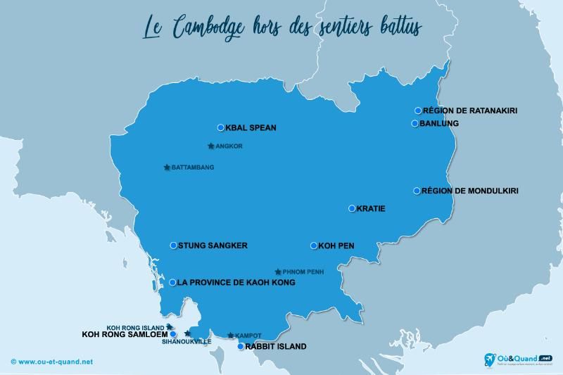 le cambodge hors des sentiers battus - òu & quands