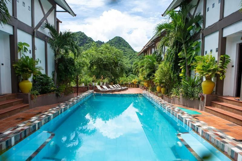 biệt thự piscina en đường chiến thắng (fuente cueva phong nha)