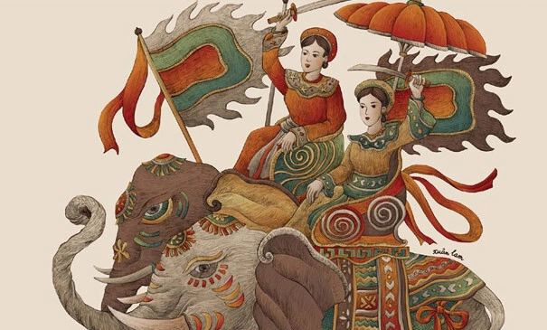 sœurs trung (source xuan lam)