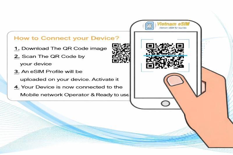 comment installer et activer une esim au vietnam