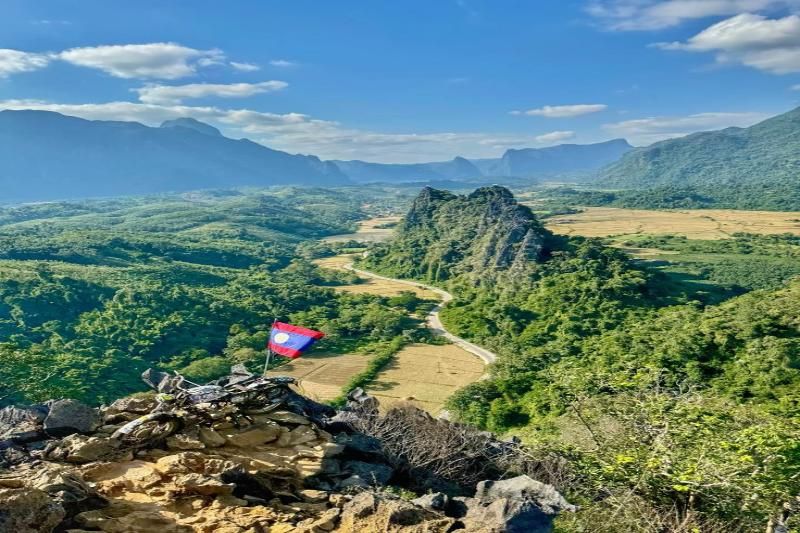 la beauté de paysage à Muang ngoi – (Source: K Kay - pinterest)