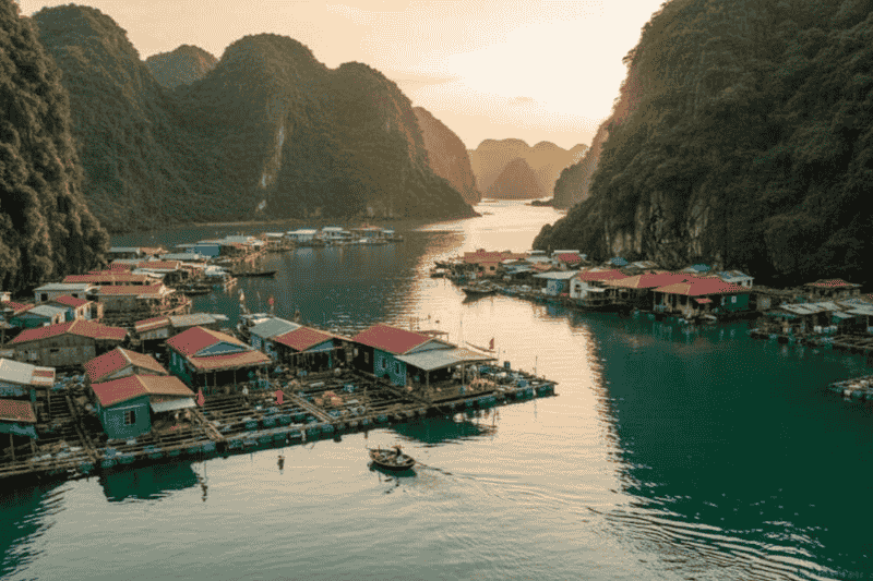 la aldea de cua can - fuente de imagen vietnam airlines