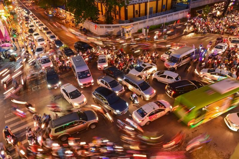 circulación en Vietnam