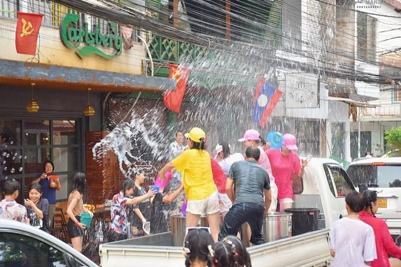 la fete de l'eau dans le nouvel an au laos - source Ảnh kpl.gov.la