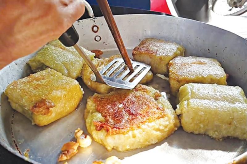 banh chung frito (fuente sức khỏe Đời sống)