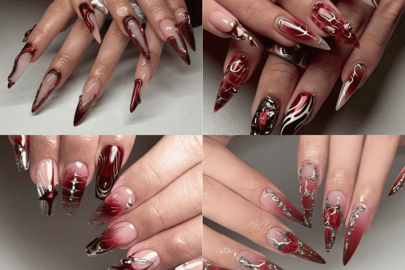 diferentes servicios disponibles en un salón de vietnam nails (fuente xanh sm)