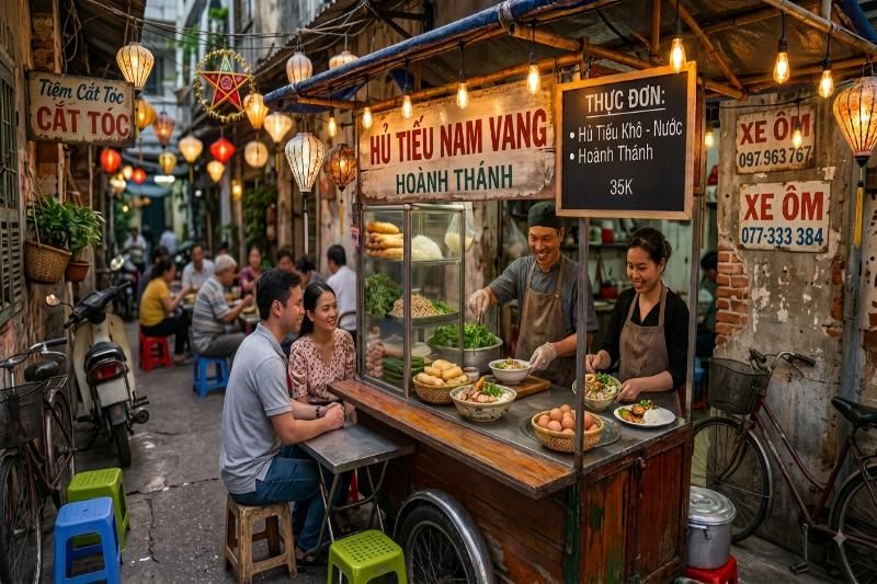 cuisine de rue vietnam