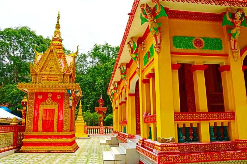 pagode khmer à Tra Vinh