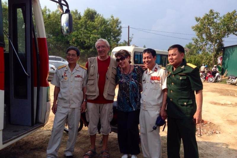 encuentro con los generales en dien bien phu (fuente guía francófono boom huy)