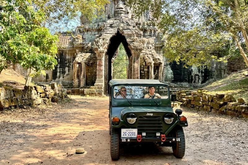 Jeep tour - activites à la carte pour ajouter dans le voyage laos cambodge
