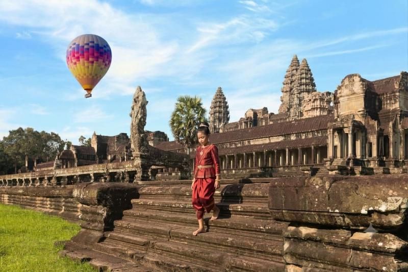 Experience montgolfiere à Siem Reap